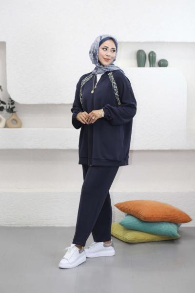 Cherry Modal Takım  Lacivert