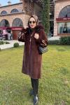 Kürklü Angora Kaban  Kahverengi