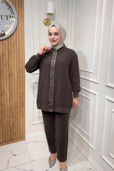 Özel Tasarım Takım  Kahverengi