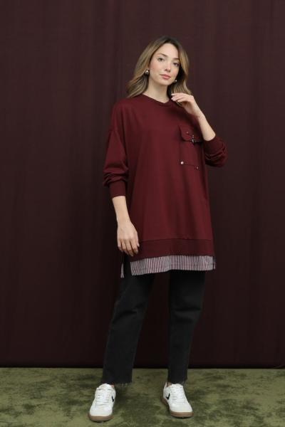 Cepli Tunik Bordo