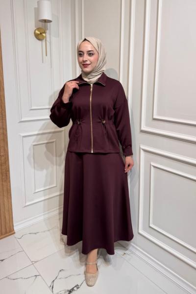 Scuba Etekli Takım  Bordo